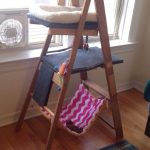 DIY Cat Tree From Old Ladder